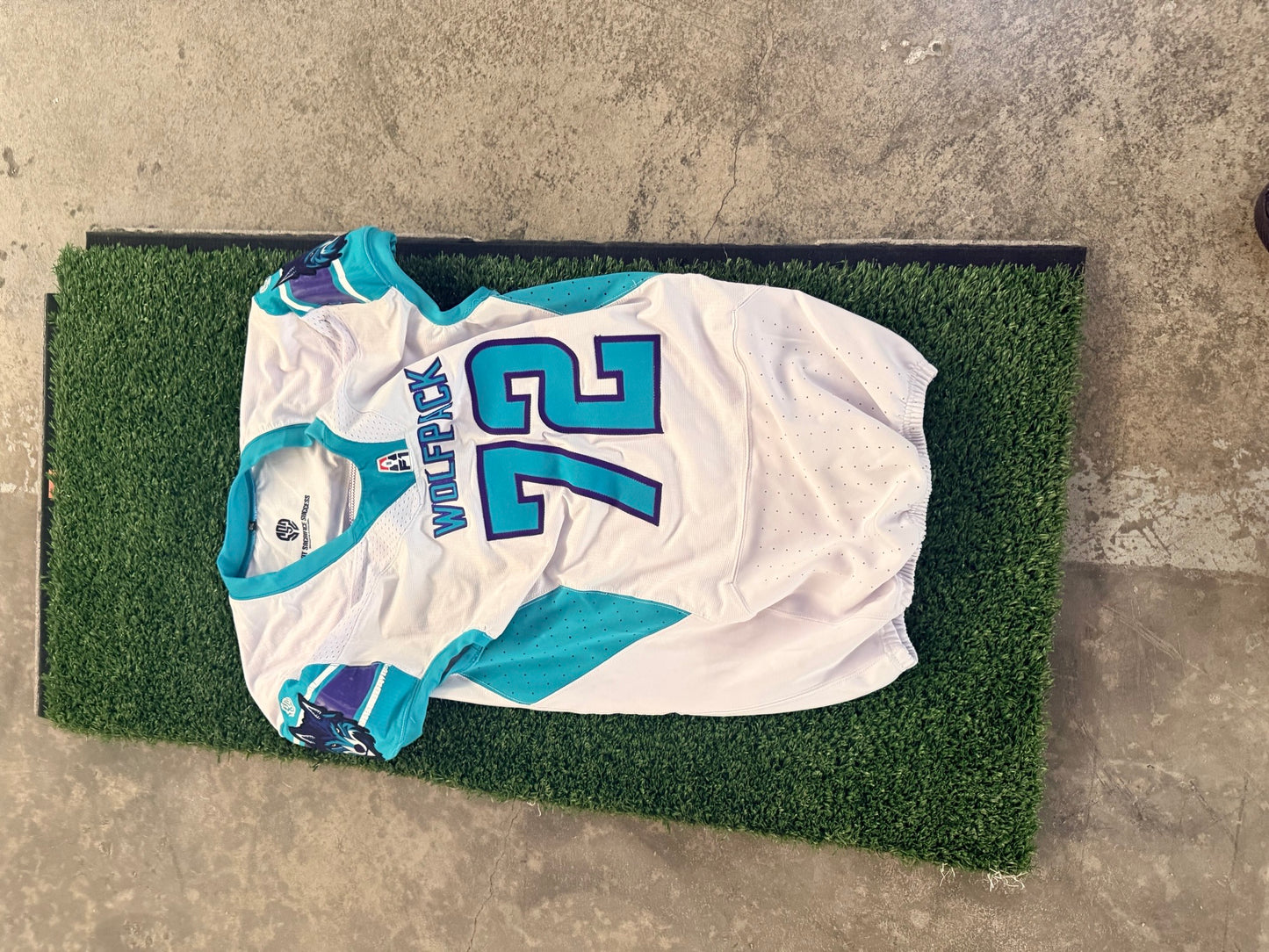 Washington Wolfpack Game Used Jerseys