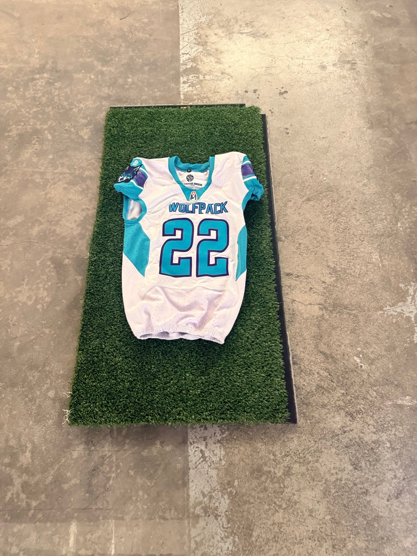 Washington Wolfpack Game Used Jerseys