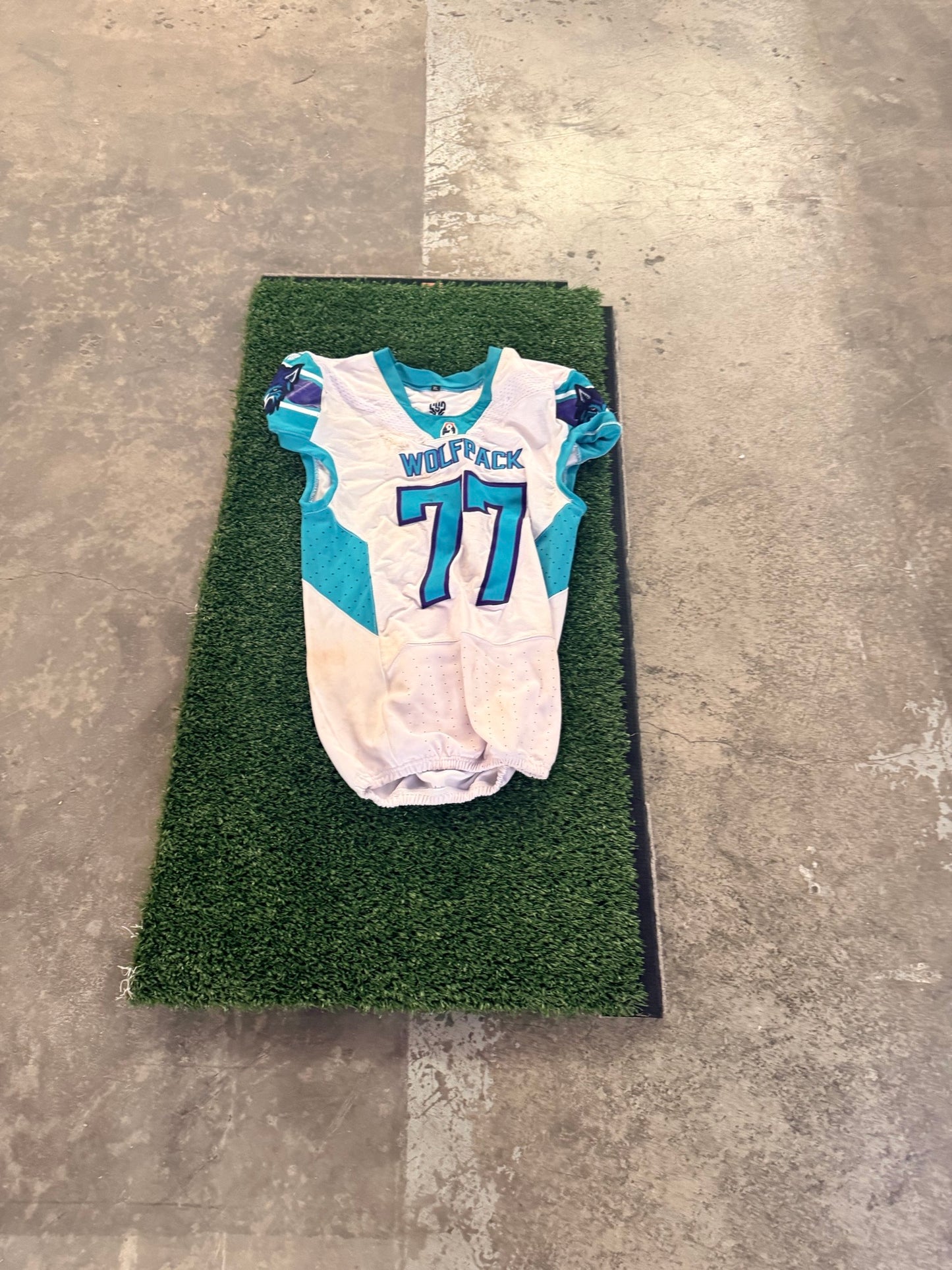 Washington Wolfpack Game Used Jerseys