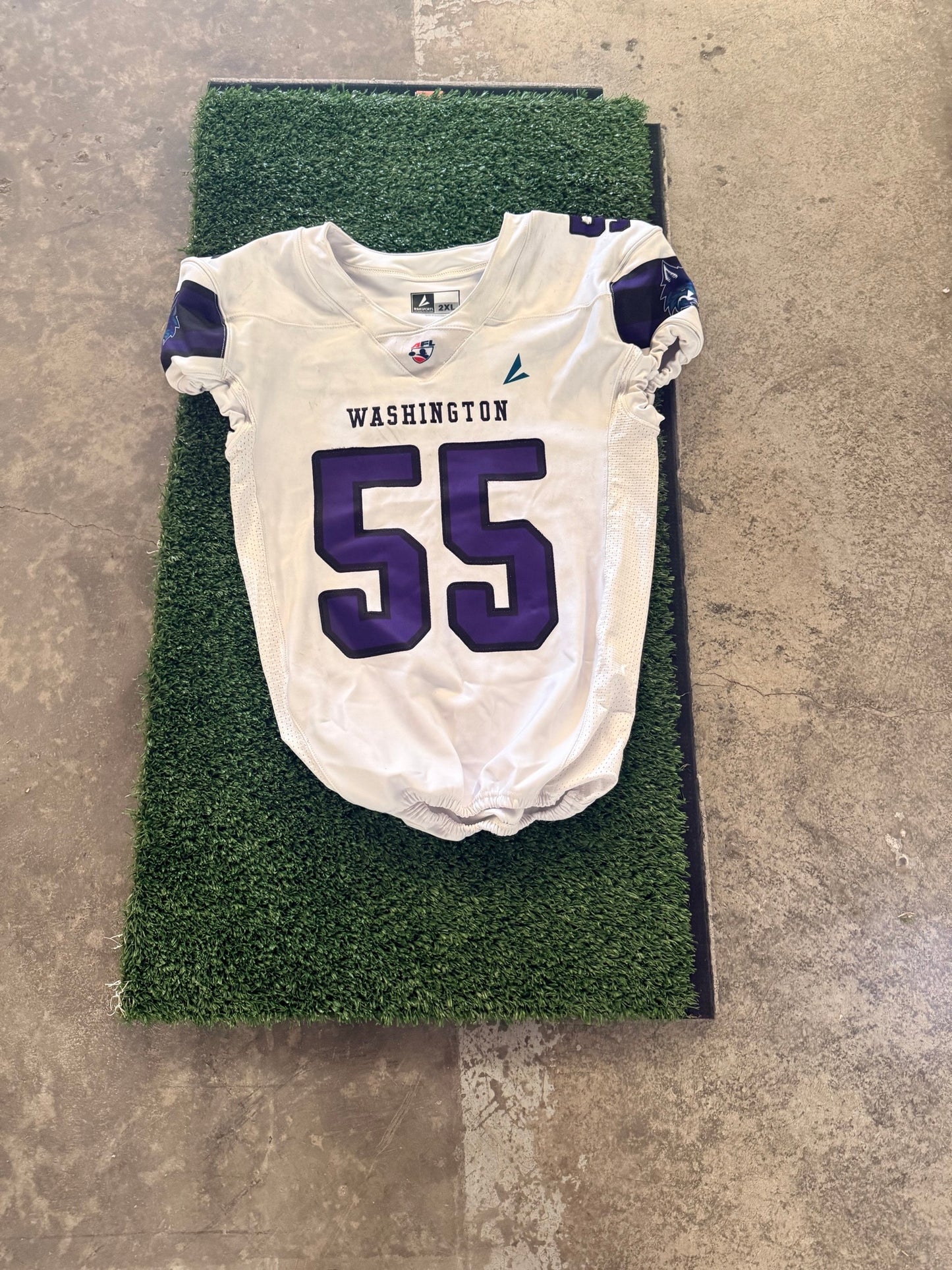 Washington Wolfpack Game Used Jerseys