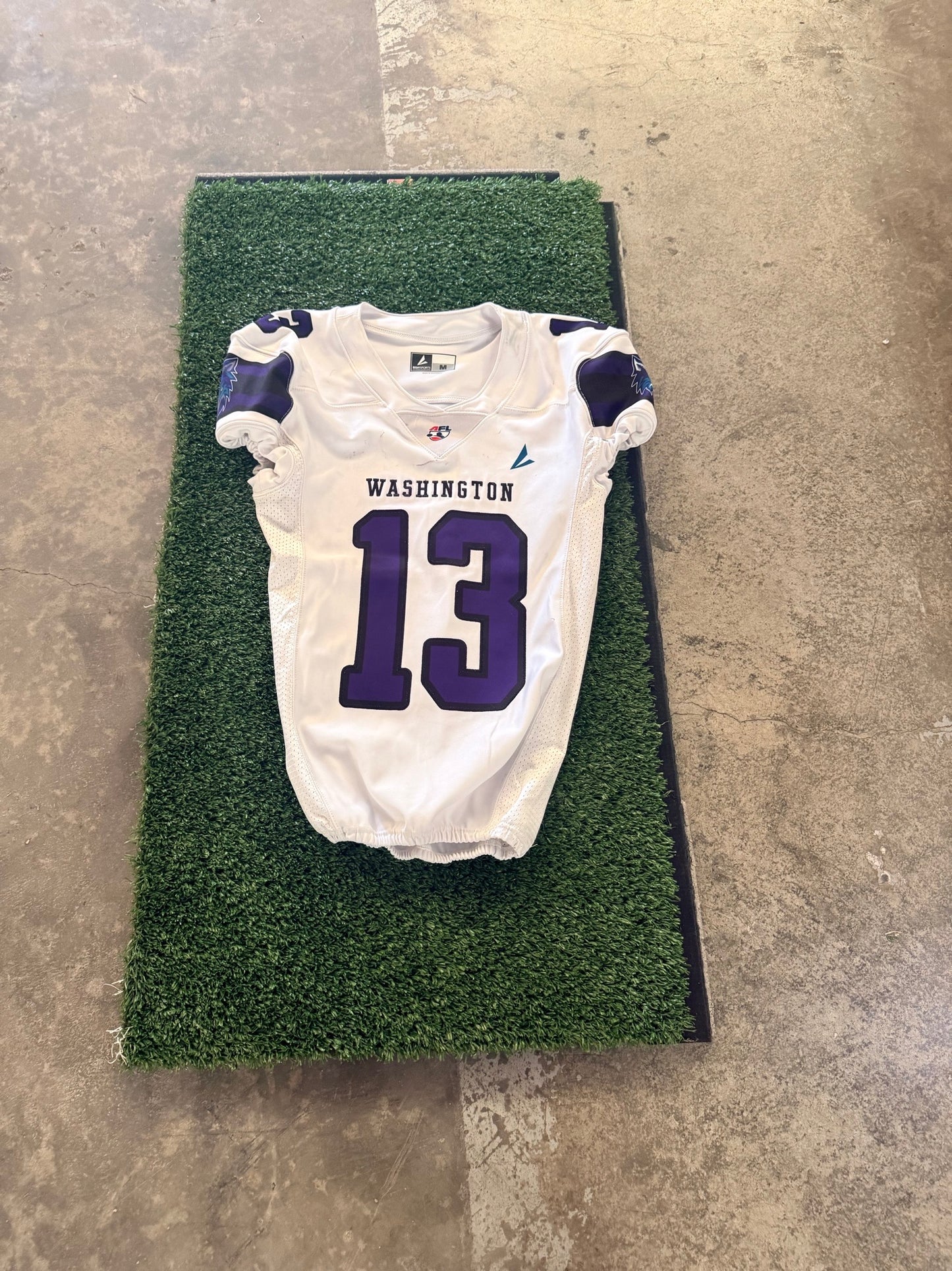 Washington Wolfpack Game Used Jerseys